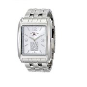 U.S. Polo Assn. Classic Men's US8441 Silver Dial Silver-Tone Bracelet Watch