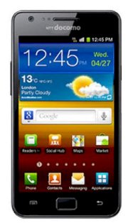 Docomo Samsung Galaxy S II SC-02C (SC02C) Black