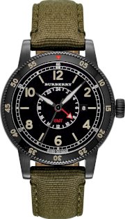     Burberry Men's Swiss Nylon Strap Watch 42mm 61777