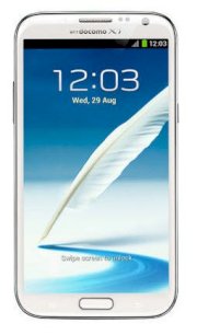 Docomo Samsung Galaxy Note II (Galaxy Note 2/ Samsung SC-02E) White