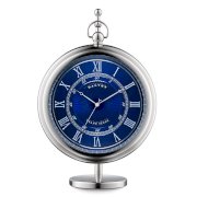 Dalvey New Grand Sedan Clock & Stand-Blue
