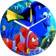 Onatto Fish On Wall. Analog Wall Clock