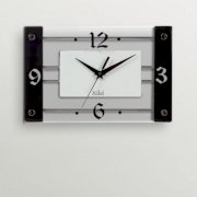 Safal Quartz Rectangular Black And White Beauty Wall Clock SA553DE63COIINDFUR