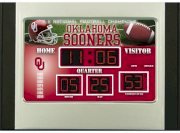 Oklahoma Sooners OU NCAA Scoreboard Desk & Alarm Clock