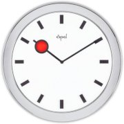  Opal Opal Designer - 5805CL Analog Wall Clock (Chrome Plated) 