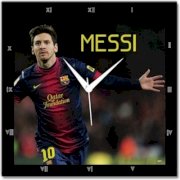  Shoprock Lionel Messi Analog Wall Clock (Black) 
