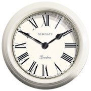 Newgate Gallery Wall Clock, Cream