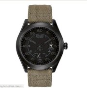  Citizen Men's Eco-Drive Tan Nylon Strap Watch, 43mm 63469