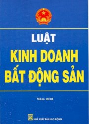 Luật kinh doanh bất động sản năm 2013