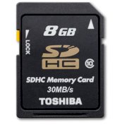 SDHC Toshiba 8G class 10 200X