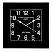 Safal Quartz Square Nightglow Black Clock SA553DE90PIJINDFUR
