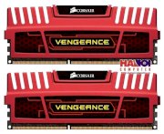 RAM Corsair VENGEANCE PRO 8GB (2x4GB) DDR3 Bus 1600Mhz (Màu Đen,Đỏ) - (CMY8GX3M2A1600C9R)