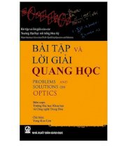 Bài tập và lời giải Quang học