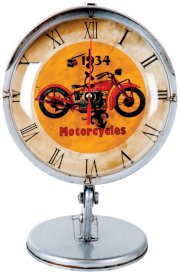 Wilco Imports, Décor-Motor Light Clock, 8.75-inches x 9.25-inches x 13.5-inches