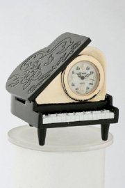 Baubles & Co Grand Piano Desk Clock 