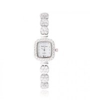 Đồng hồ nữ lắc tay Royal Crown RC9215-M1/4510F - Mặt vuông (Silver)