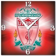  WebPlaza Liverpool Fc Analog Wall Clock (Multicolor) 