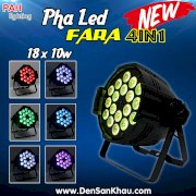 Đèn pha FARA 4in1 18 x 10w LED PAH - L470