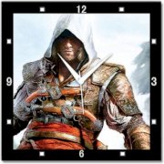 Shoprock Assasin's Creed Analog Wall Clock (Black) 