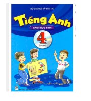 Tiếng Anh 4 - Tập 1 ( Sách học sinh kèm CD)