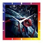  Moneysaver Amazing Spider Man Analog Wall Clock (Multicolour) 