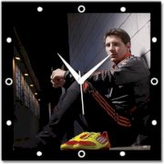  Shoprock Lionel Messi Shoes Analog Wall Clock (Black) 