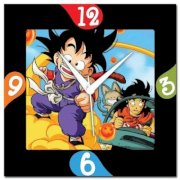  WebPlaza Dragon Ball Z Analog Wall Clock (Multicolor) 