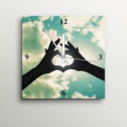 ArtEdge Hand Heart Wall Clock GA420DE71FYMINDFUR