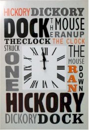 Kairos Hickory Dickory Dock Analog Wall Clock