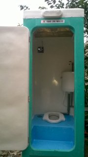 Nhà vệ sinh di động mái bằng Thăng Long PT-1