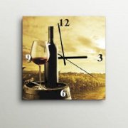 ArtEdge Wine Wall Clock