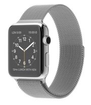 Đồng hồ thông minh Apple Watch 38mm Stainless Steel Case with Milanese Loop