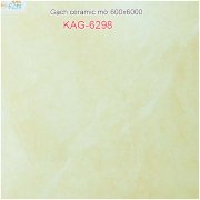 Gạch lát nền Ceramic bóng 600x600 KAG-6298