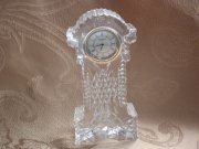 Waterford Crystal Charming Mini Grandfather Clock, Collectible, Presented in a Gift Box