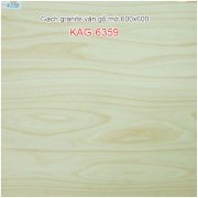 Gạch lát nền Ceramic vân bóng gỗ 600x600 KAG-6359