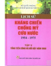 Lịch sử kháng chiến chống Mỹ cứu nước 1954-1975 - tập 5