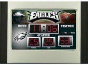 Philadelphia Eagles NFL Scoreboard Desk & Alarm Clock