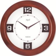  Opal Opal Designer - 5949B Analog Wall Clock (Brown) 