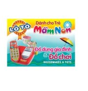 Lô tô dành cho trẻ Mầm non - Đồ chơi - đồ dùng gia đình