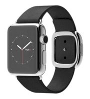 Đồng hồ thông minh Apple Watch 38mm Stainless Steel Case with Black Modern Buckle