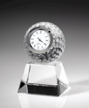 Crystal Golf Ball Clock