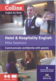 Hotel & Hospitality English mike Seymour