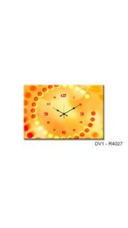 Design O Vista Single Panel Painting Clock 4