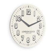 LC Designs UK - JIVE - Cream 30cm Wall Clock