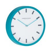 LC Designs UK POP - TEAL 25cm Wall Clock