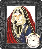 Panache Princesswith Jewellery Table Clock