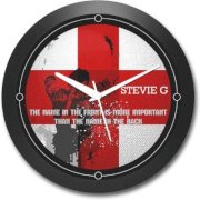 Shop Mantra Steven Gerrard England Football Round Analog Wall Clock (Black)