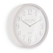 LC Designs UK - ALICE - Soft Grey 30cm Wall Clock