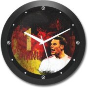 Shop Mantra Manuel Neuer Germany Football Round Analog Wall Clock (Black)