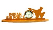 Panache Indian Airforce Theme Table Clock